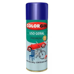 SPRAY COLORGIN USO GERAL AZUL COLONIAL BRILHANTE 4... - Nobel Tintas