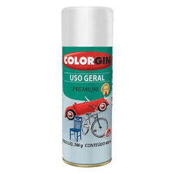 SPRAY COLORGIN USO GERAL BRANCO BRILHANTE 400ML - ... - Nobel Tintas