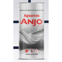 AGUARRAS MINERAL 900ML - ANJO - 2729 - Nobel Tintas