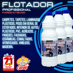 Flotador CONCENTRADO PROFISSIONAL FARDO 12x1L - 18... - NORONHA PRODUTOS QUÍMICOS