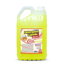 Detergente Liquido Neutro Cenap 5l Loja - 1513 - NORONHA PRODUTOS QUÍMICOS