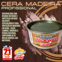 Cera Madewax Cast Para Madeira 400g - 61 - NORONHA PRODUTOS QUÍMICOS
