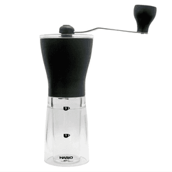 Moedor Manual de Café em Grãos Hario Slim Transpar... - FullYou