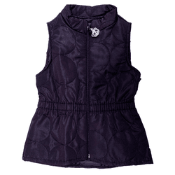 Colete gola alta preto panda - 516 - Novelinhos Moda Infantil