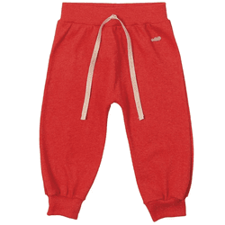 Calça bebê vermelha Marlan - 580 - Novelinhos Moda Infantil