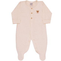 Macacão malha tricot yang natural Sonho Mágico - 6... - Novelinhos Moda Infantil