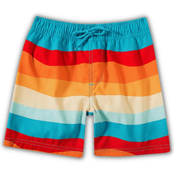 Bermuda praia verde água listras Tip Top - 641 - Novelinhos Moda Infantil
