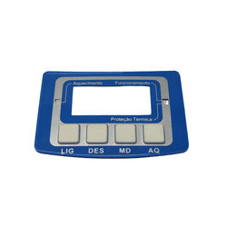 TECLADO MEMBRANA / ADESIVO CUBA ULTRASSÔNICA CRIST... - ODONTO AT