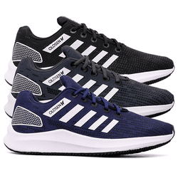Kit 3 Pares de Tenis Oldsen Insanity Unissex 