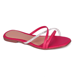 Sandália Rasteirinha - PINK - 063-PINK - OLDSEN