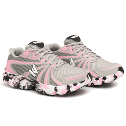 Tenis Oldsen Feminino Colorado - CINZA/ROSA