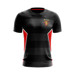 REF: 02018/2 - Camisa Torcedor - Sport Preta com detalhes em... - ONZA