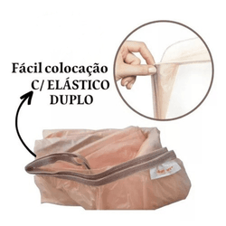 Senior - Protetor P/ Colchão Silic. King Com Elastico Bege - Ortopedia São Lucas | Produtos médicos e ortopédicos