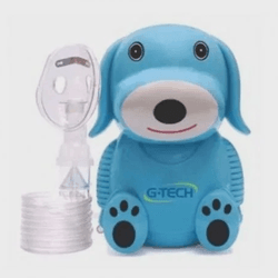 Inalador Nebulizador G-tech Nebdog Azul Bivolt - Ortopedia São Lucas | Produtos médicos e ortopédicos