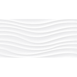 Revestimento Delta Wave White Acetinado 35x70cm - DELTAMIL PORCELANATOS