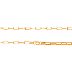 Corrente Cartier em Ouro 18K - 60cm - CO21113.60-2 - Ouro Vale Joias