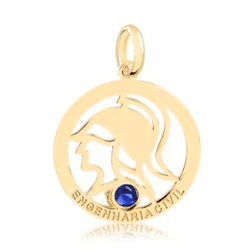 Pingente em Ouro 18K - Formatura | Engenharia Civi... - Ouro Vale Joias
