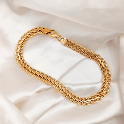 Pulseira Lacraia Ouro 18K - PUL11142 - Ouro Vale Joias