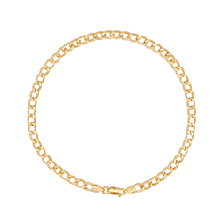 Pulseira Groumet em Ouro 18K - 20cm - PUL16538-1 - Ouro Vale Joias