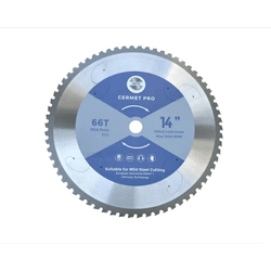 Disco De Corte Metal Cortec Multiuso 14'' 66 Dentes - Outlet do Marceneiro