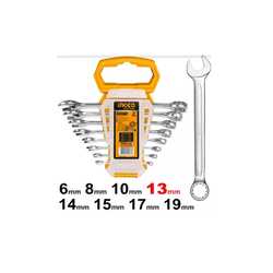 Jogo De Chaves Combinados Ingco 6 A 19mm 8 Pçs - Outlet do Marceneiro