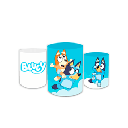 Trio Capas de Cilindros - Bluey Kids - PAINEL E CORES