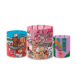 Trio Capas de Cilindros - Bobbie Goods - PAINEL E CORES