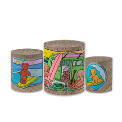 Trio Capas de Cilindros - Bobbie Goods - PAINEL E CORES