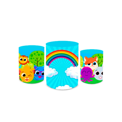 Trio Capas de Cilindros - Bolofofo - PAINEL E CORES