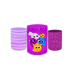 Trio Capas de Cilindros - Bolofofo - PAINEL E CORES