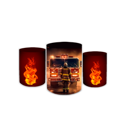 Trio Capas de Cilindros - Bombeiro - PAINEL E CORES