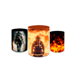Trio Capas de Cilindros - Bombeiro - PAINEL E CORES
