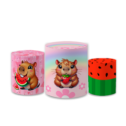Trio Capas de Cilindros - Capivara - PAINEL E CORES