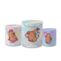 Trio Capas de Cilindros - Capivara - PAINEL E CORES