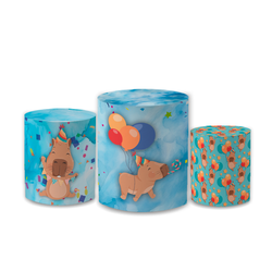 Trio Capas de Cilindros - Capivara - PAINEL E CORES