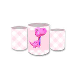 Trio Capas de Cilindros - Dinossauro - PAINEL E CORES