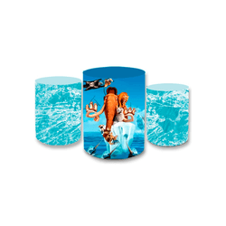 Trio Capas de Cilindros - Era do Gelo - PAINEL E CORES