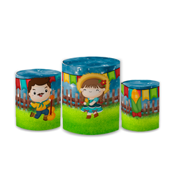Trio Capas de Cilindros - Festa Junina - PAINEL E CORES