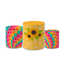 Trio Capas de Cilindros - Festa Junina - PAINEL E CORES