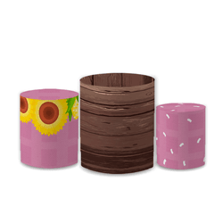 Trio Capas de Cilindros - Festa Junina - PAINEL E CORES