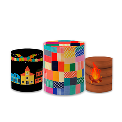 Trio Capas de Cilindros - Festa Junina - PAINEL E CORES