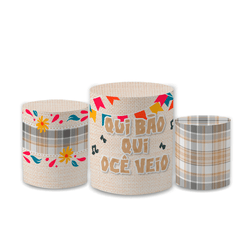 Trio Capas de Cilindros - Festa Junina - PAINEL E CORES