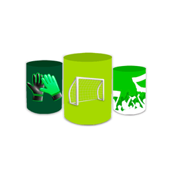 Trio Capas de Cilindros - Futebol - PAINEL E CORES