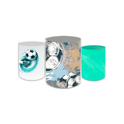Trio Capas de Cilindros - Futebol - PAINEL E CORES