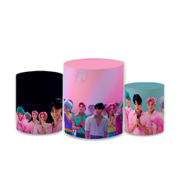 Trio Capas de Cilindros - Guerreiras K-Pop - PAINEL E CORES