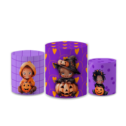 Trio Capas de Cilindros - Hallowen - PAINEL E CORES