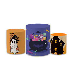 Trio Capas de Cilindros - Hallowen - PAINEL E CORES