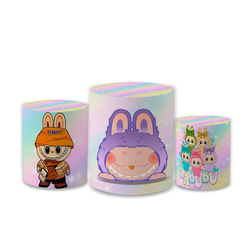 Trio Capas de Cilindros - Labubu - PAINEL E CORES