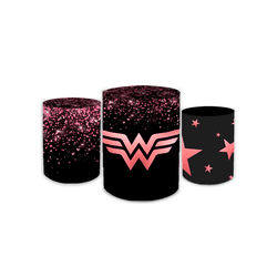 Trio Capas de Cilindros - Mulher Maravilha - PAINEL E CORES