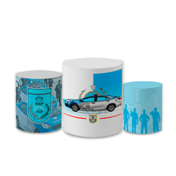 Trio Capas de Cilindros - Polícia Estados - PAINEL E CORES